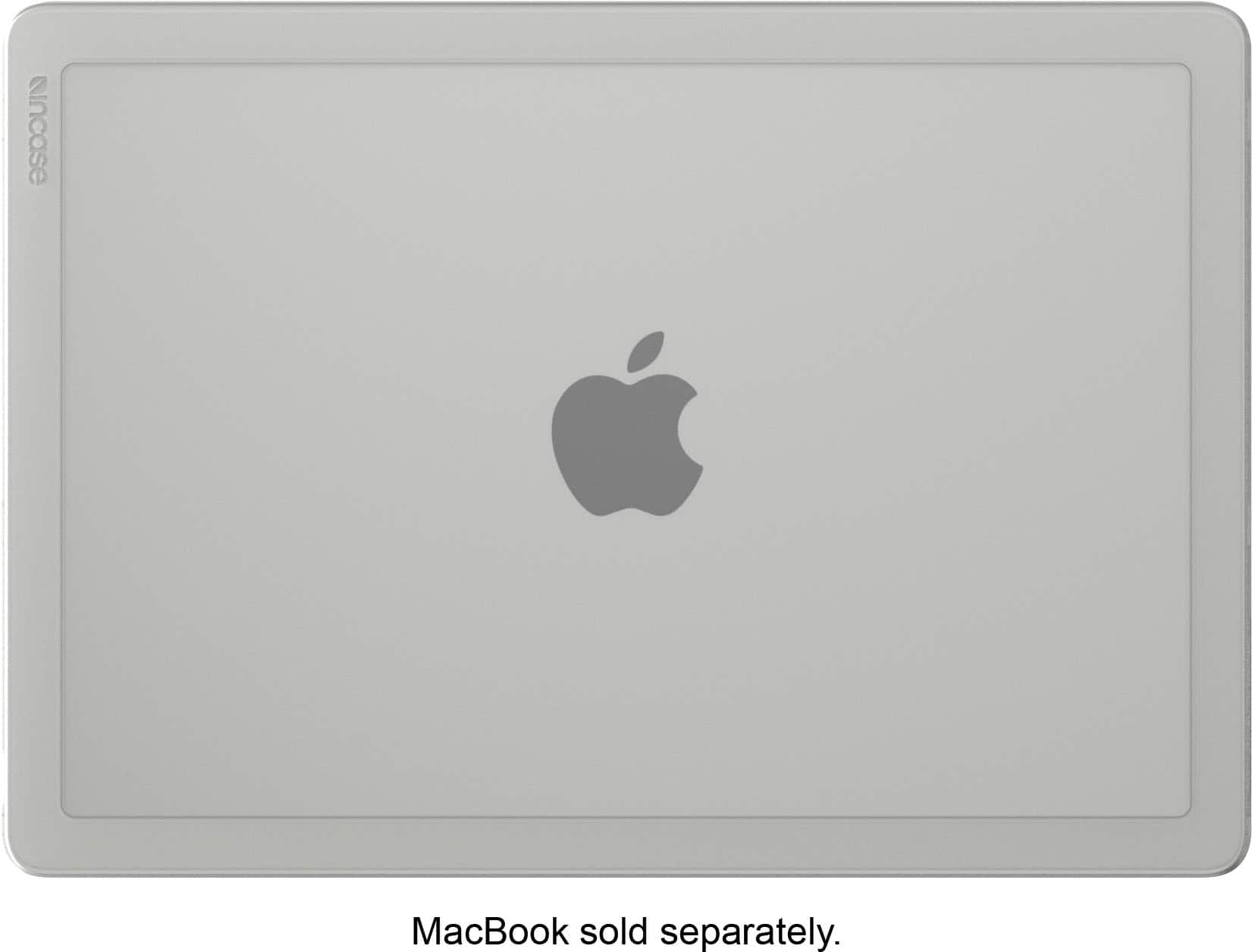 The text on the image reads "MacBook sold separately."