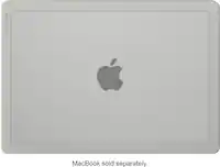 Incase - Edge Hard Shell Case for MacBook Air 15-inch M4 2025, M3 2024 - Clear - Front_Zoom