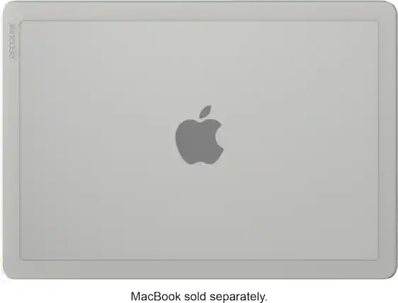 The text on the image reads "MacBook sold separately."