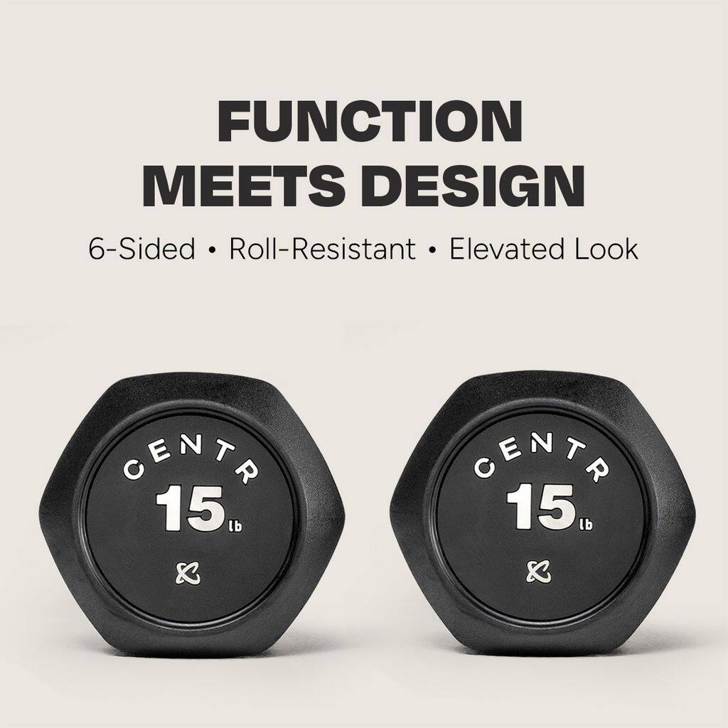 FUNCTION MEETS DESIGN

6-Sided • Roll-Resistant • Elevated Look

CENTR 15 lb