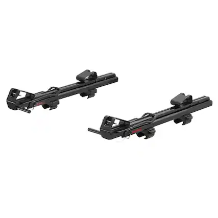 Front. Yakima - Yakima ShowDown Load Assist Kayak and SUP Rooftop Mount Rack for Vehicles, Black - Black.