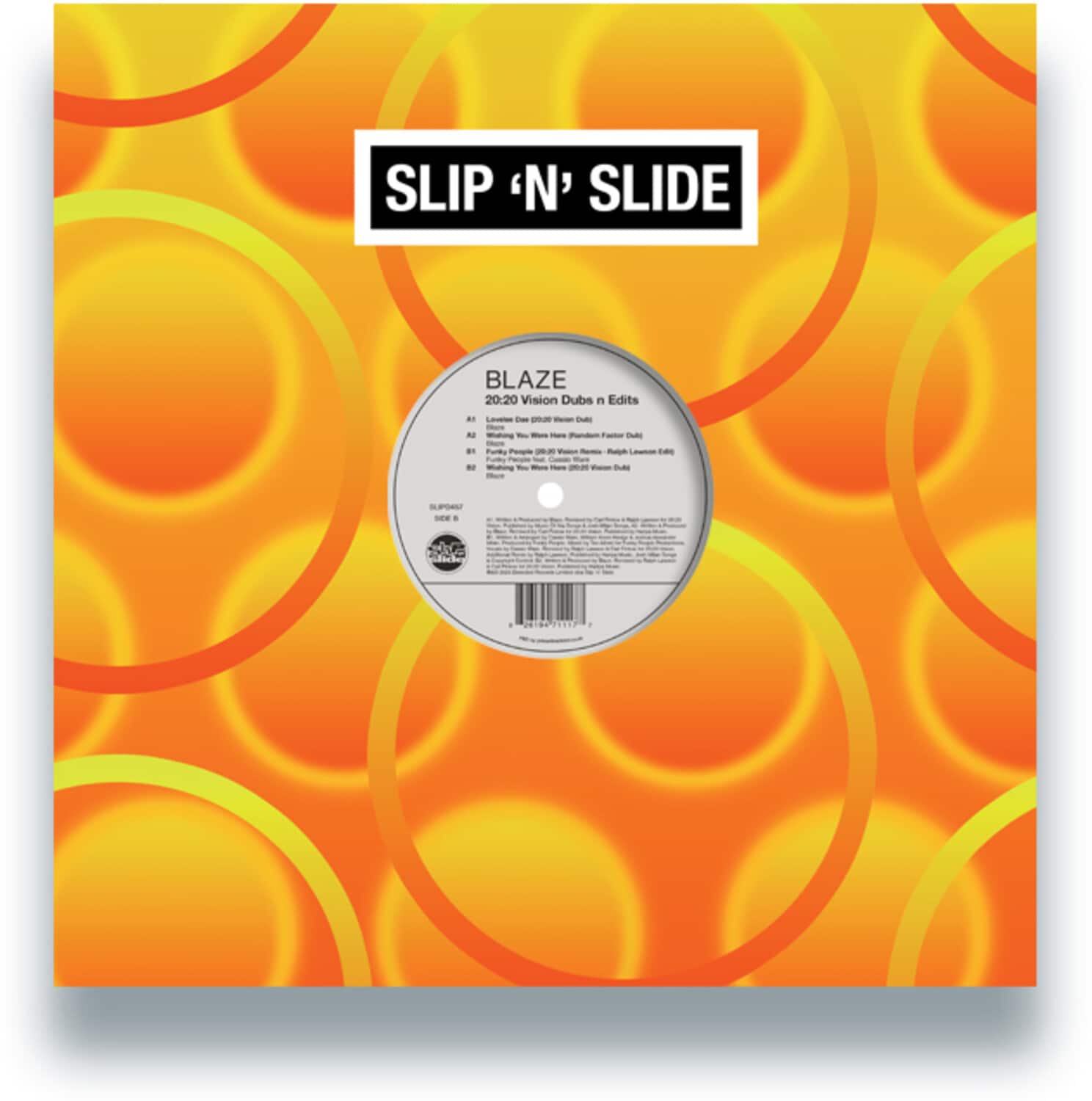 Blaze - 20:20 Vision Dubs n Edits   - 12-INCH SINGLE [12 inch Vinyl Single] price history on PriceWatchPro