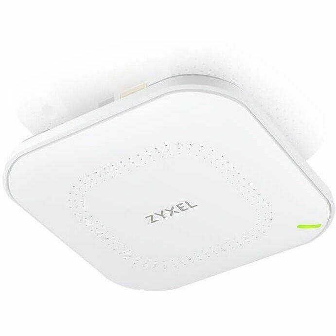 Alt View 5. ZYXEL - Zyxel WiFi 6 AX1800 Wireless Gigabit Access Point | Mesh, Seamless Roaming, & MU-MIMO | WPA3-PSK Security| NWA50AX - White.