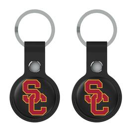 Keyscaper - USC Trojans Two-Pack AirTag Holders - No Size - Black