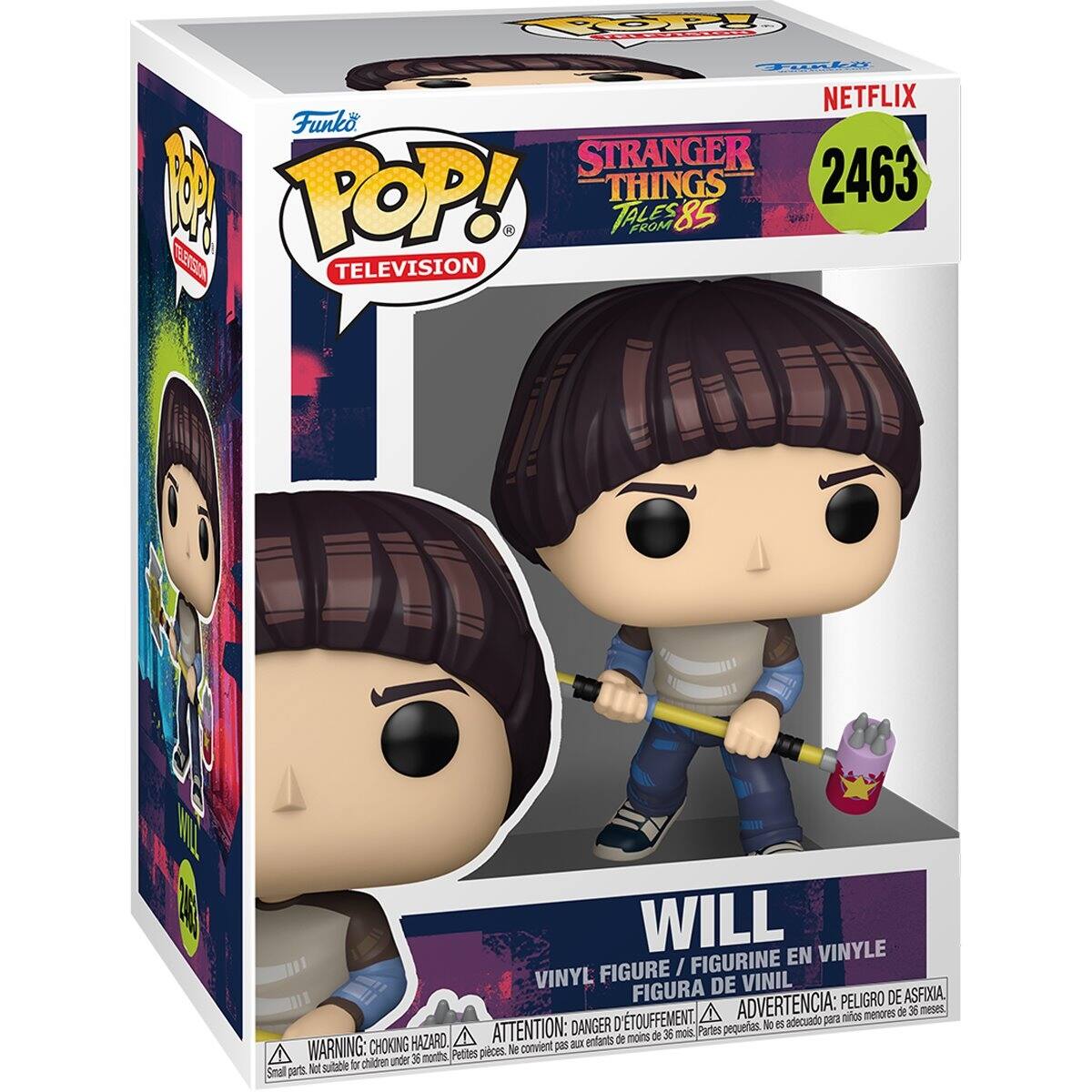 pop! Funko NETFLIX Funko STRANGER THINGS 2463 SAND POP! TELEVISION TELEVISION

VINYL FIGURE / FIGURINE VINYL FIGURA DE VINIL

ADVERTENCIA: PELIGRO DE ASFIXIA. menores de 36 meses. TOUFFEMENT, adecuado para niños ATTENTION: DANGER D' asphyxie. pour les enfants de WARNING: CHOKING HAZARD. Small parts. Not suitable for children under 36 months, Petites pièces. Ne convient pas aux enfants de moins de 36 mois