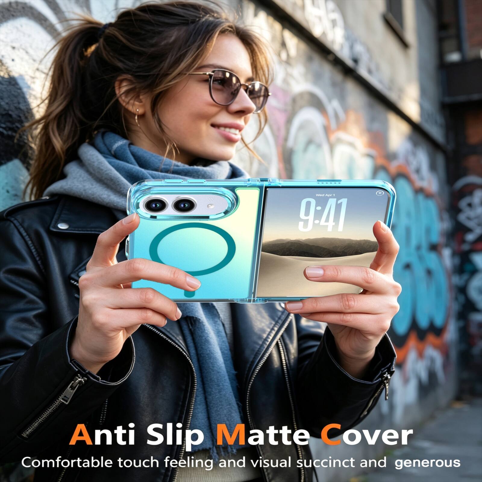 Wed Apr 1 9:41

Anti Slip Matte Cover
Comfortable touch feeling and visual succinct and generous