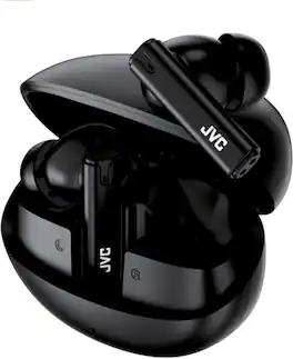 PopMarket - JVC HA-D6TB Bluetooth 5.4 True Wireless Earbuds with Charging Case (Black) - HEADPHONES - Multicolor