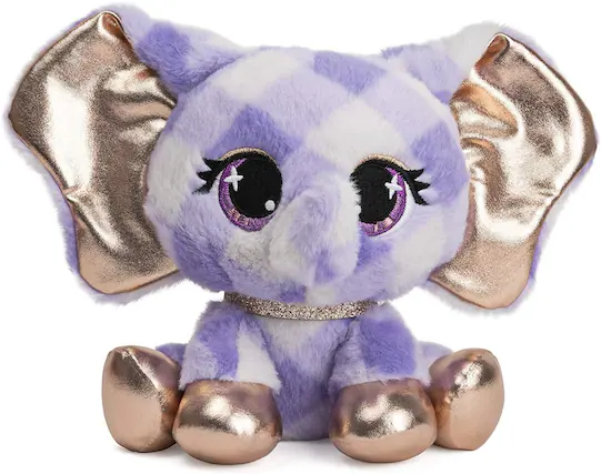 Front. Gund - P.Lushes Pets 6 Inch Fashion Plush | Ella L Phante - Purple.
