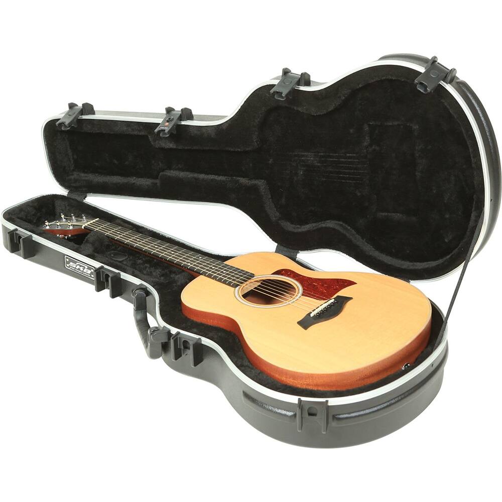 Alt View 6. SKB - Taylor GS Mini Hardshell Acoustic Guitar Case 1SKB-GSM.