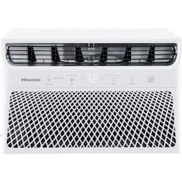 Hisense - 8,000 BTU 350 Sq. Ft. Smart Window Air Conditioner with Wi-fi and Remote Control - White
