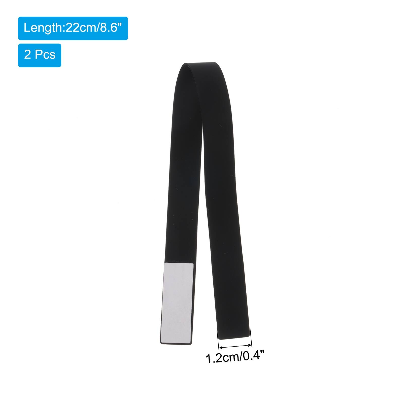 Length: 22cm/8.6"  
2 Pcs  
1.2cm/0.4"