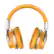 Angle. MOVSSOU - MOVSSOU E7 Bluetooth Wireless Active Noise Cancelling Headphones - yellow.