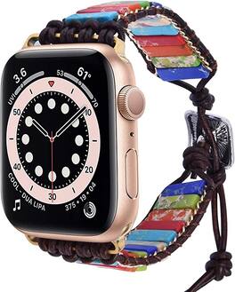 Worryfree Gadgets - Handmade Band with Natural Stone - Rainbow