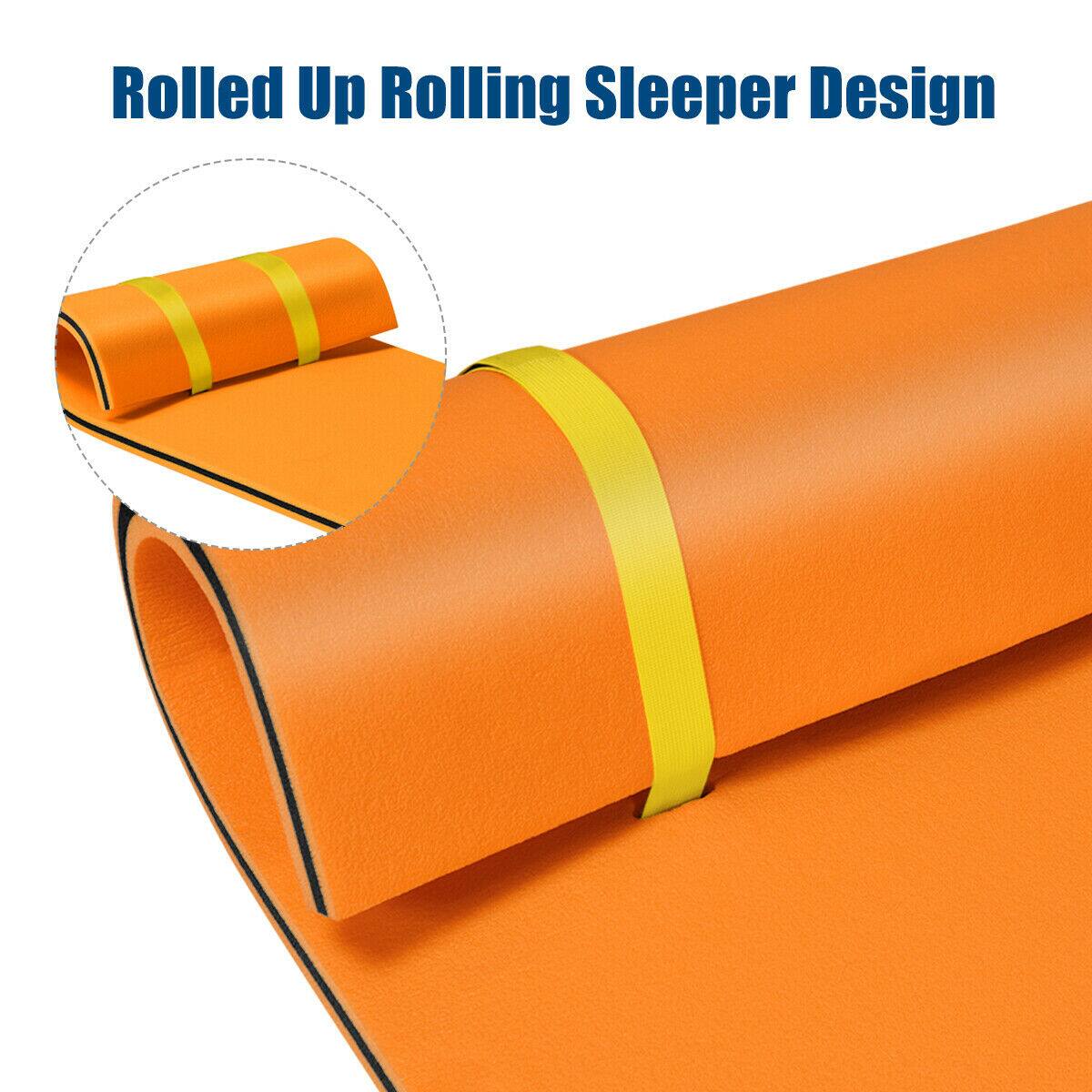Rolled Up Rolling Sleeper Design
