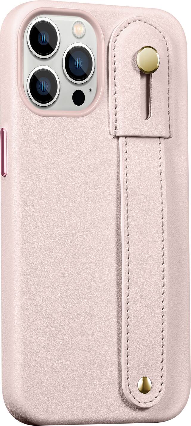 Alt View 11. SaharaCase - FingerGrip Series Case for Apple iPhone 14 Pro Max - Light Pink.