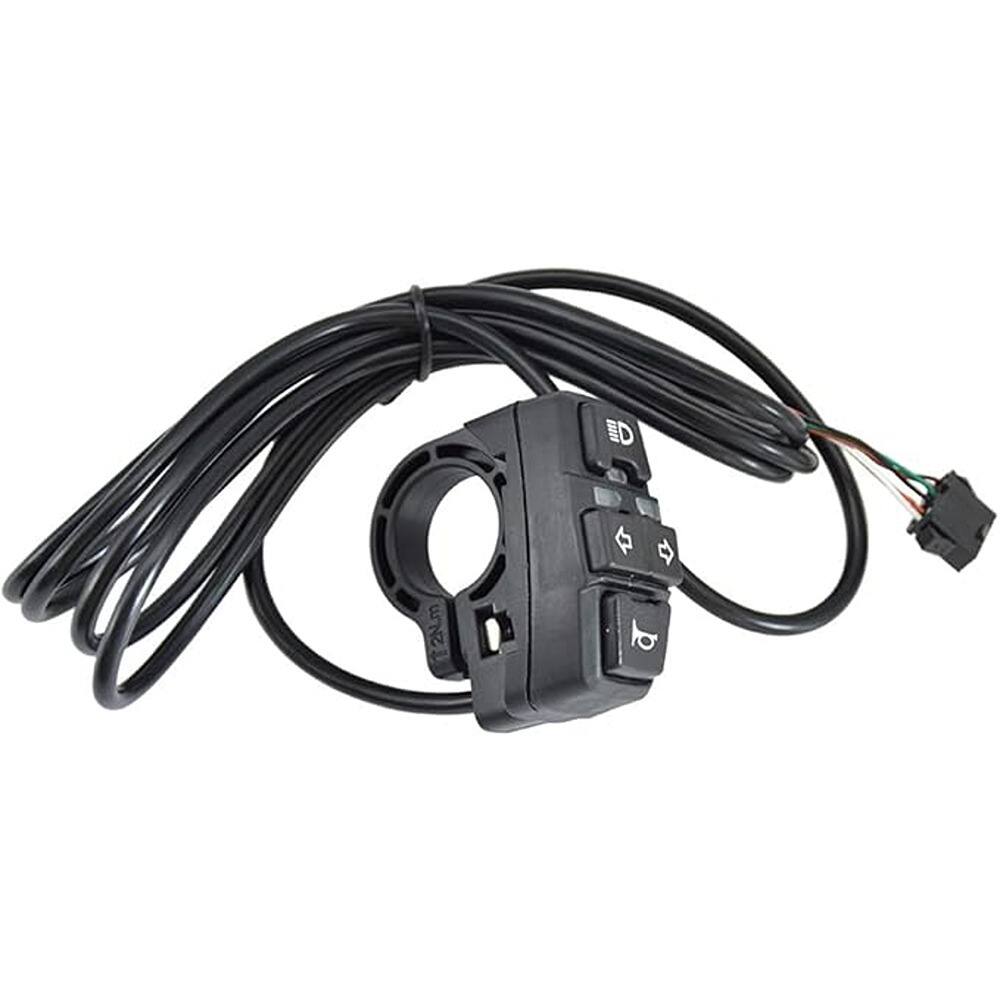 Back. RTMB - “Bicycle Headlight & Tail Light Set with Turn Signals – 24–48V eBike Front & Rear Lights, Switch-Controlled, with Horn f.