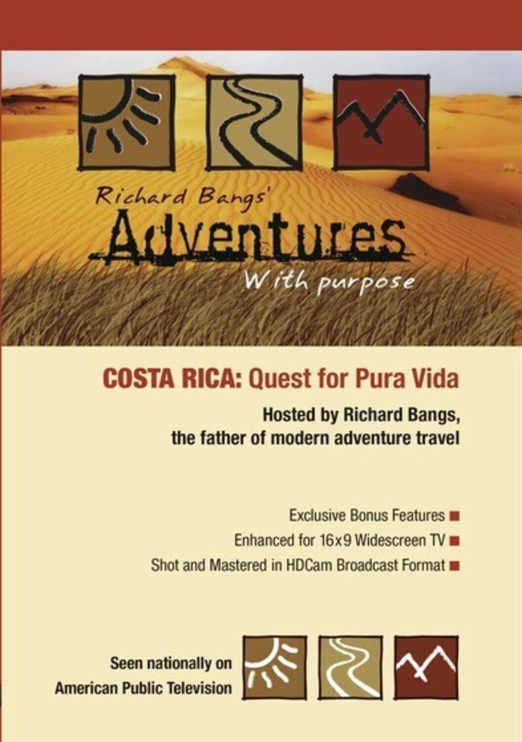 Adventures With Purpose: Costa Rica   - DVD price history on PriceWatchPro