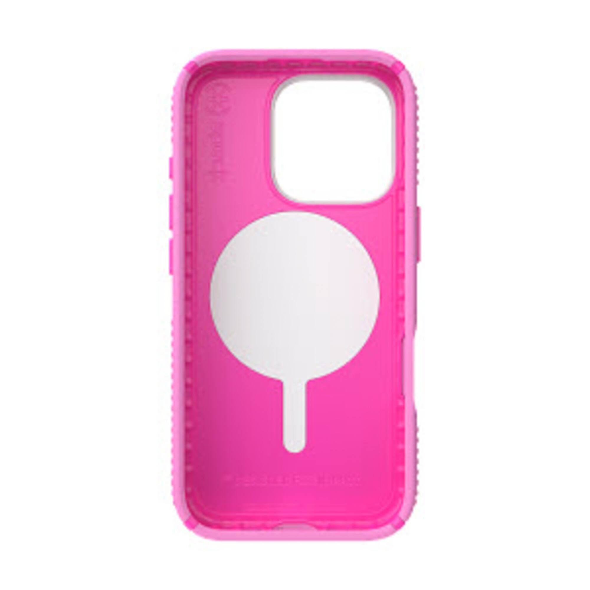 Alt View 1. Speck - Presidio2 Grip ClickLock Case with MagSafe for Apple iPhone 16 Pro - True Pink.