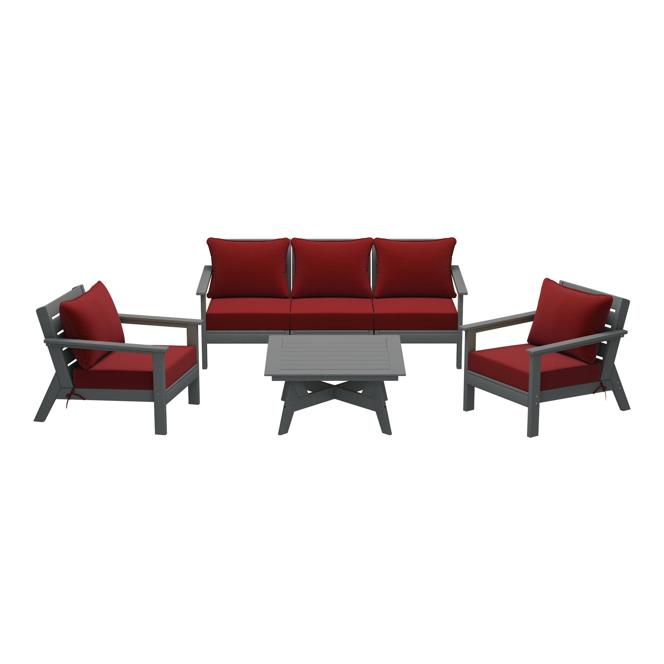 Gray/Red