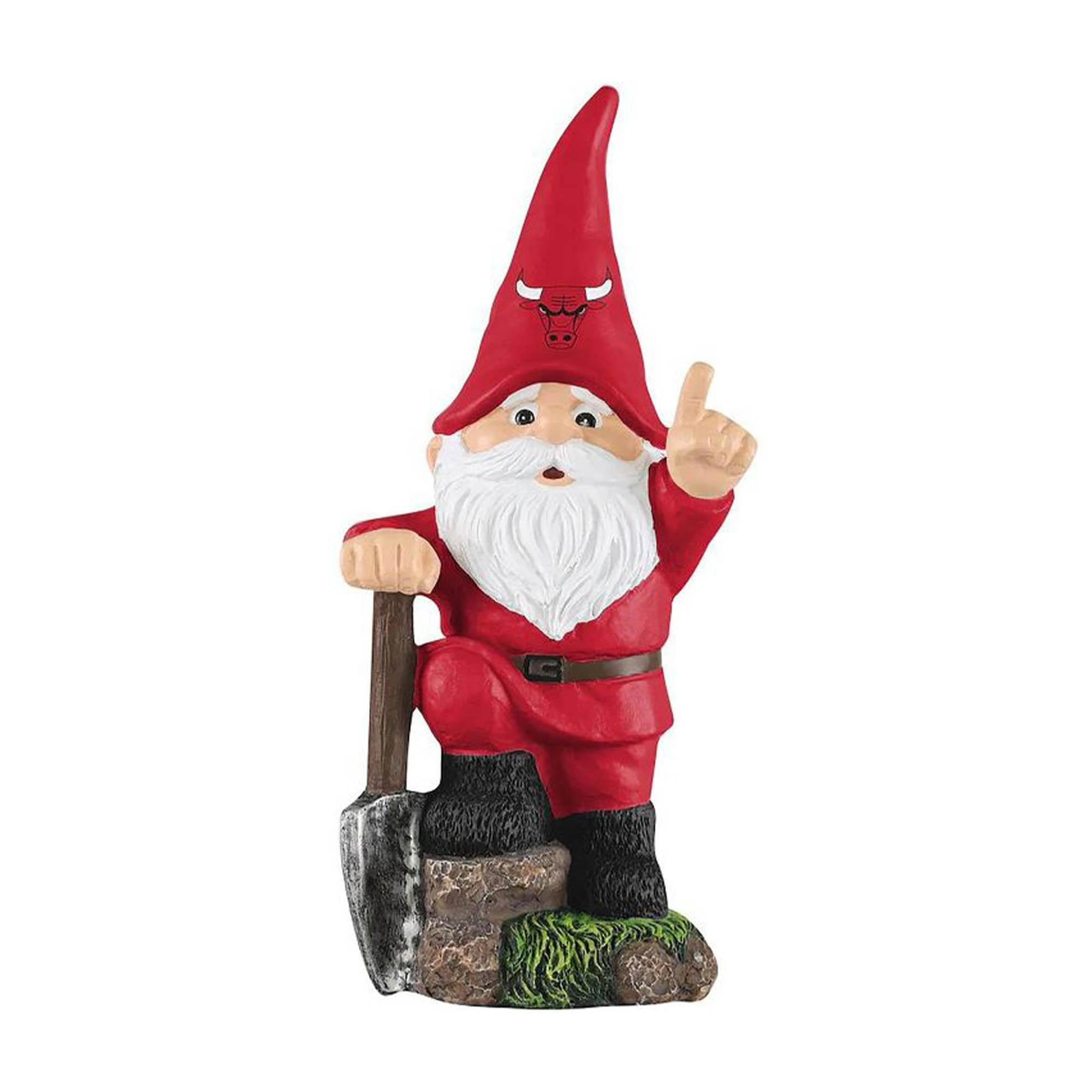 Chicago Bulls NBA 10.5 Inch Shovel Time Garden Gnome - Red price history on PriceWatchPro