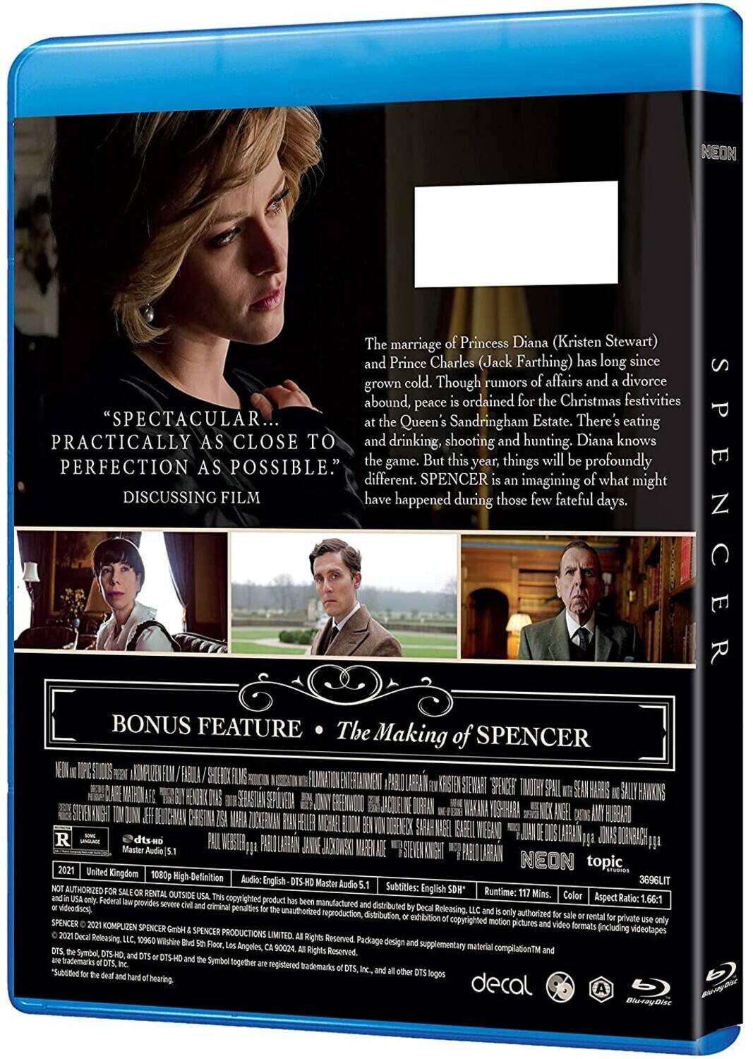 Alt View 1. Spencer   - BLU-RAY.