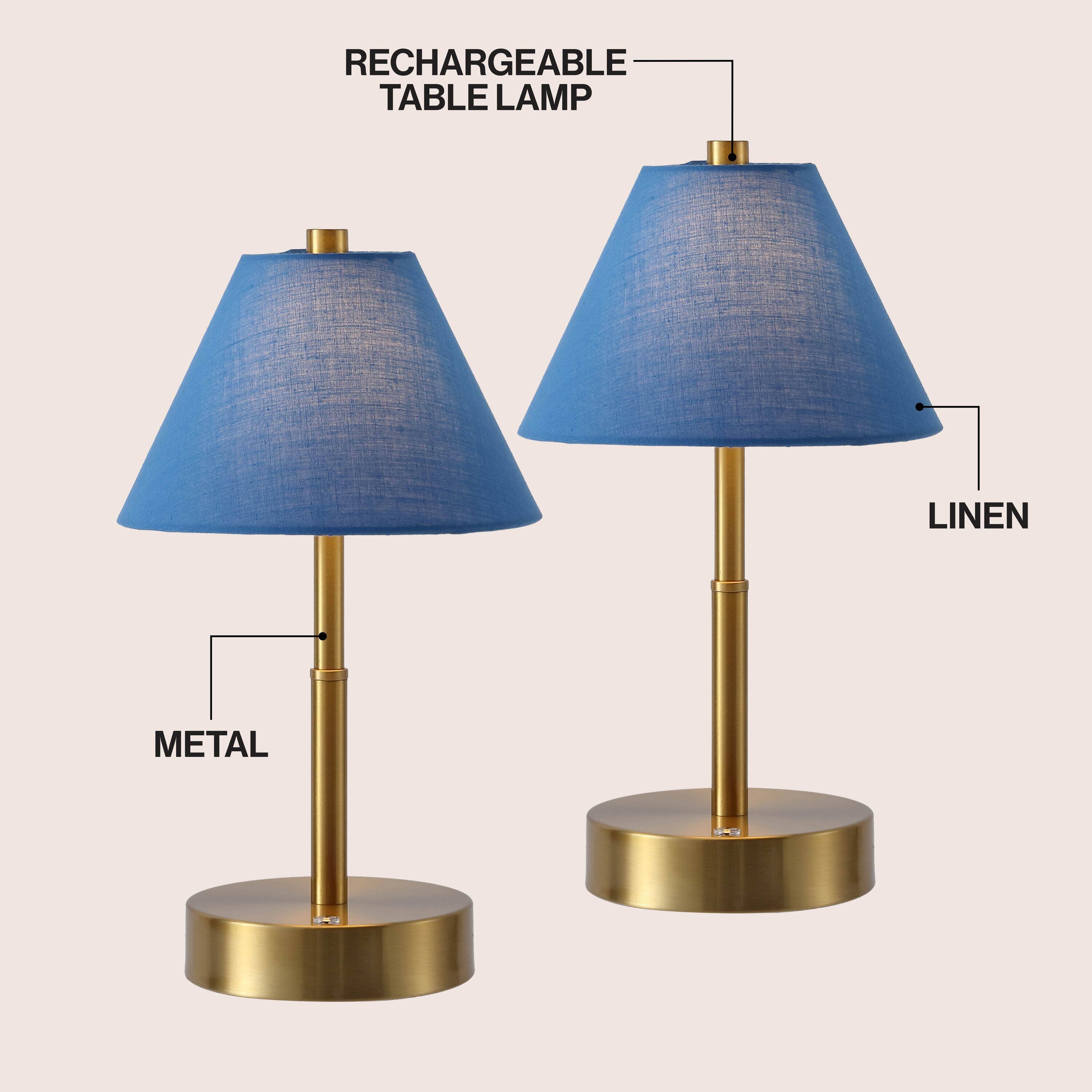 RECHARGEABLE TABLE LAMP  
LINEN  
METAL  
12.5%