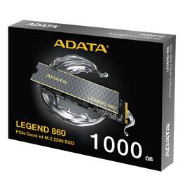 ADATA - LEGEND 860 1TB PCIe Gen4 NVMe M.2 Internal SSD, 6000MB/s, PS6