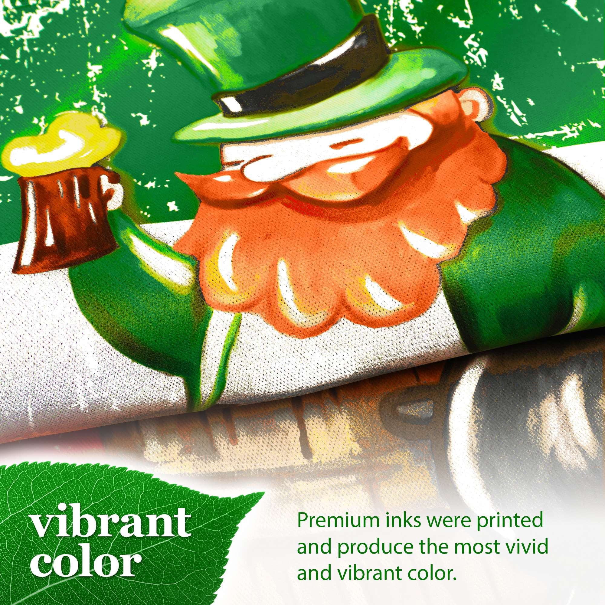 vibrant color

Premium inks were printed and produce the most vivid and vibrant color.