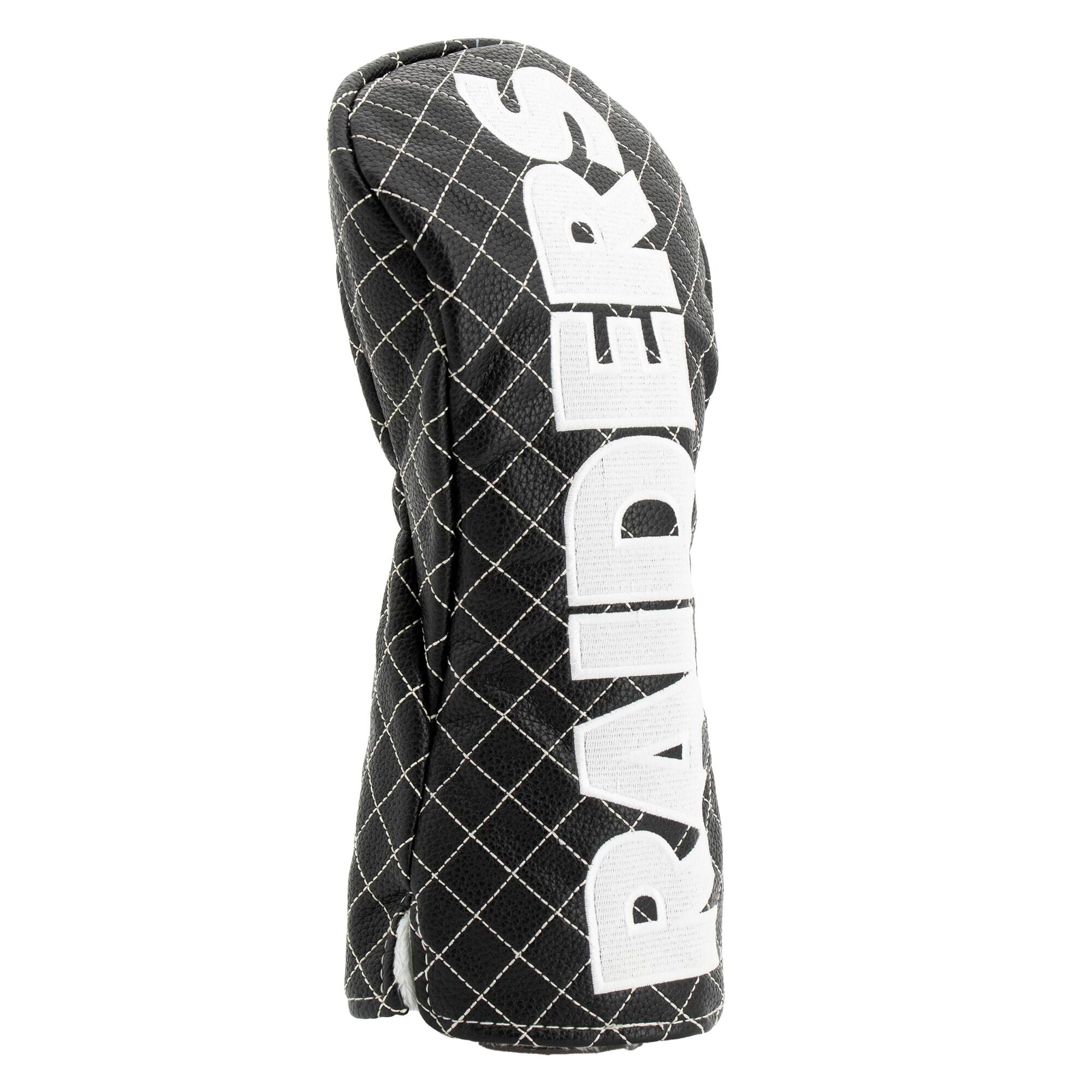 Alt View 2. Team Golf - Las Vegas Raiders Quilted Driver Headcover - Multicolor.