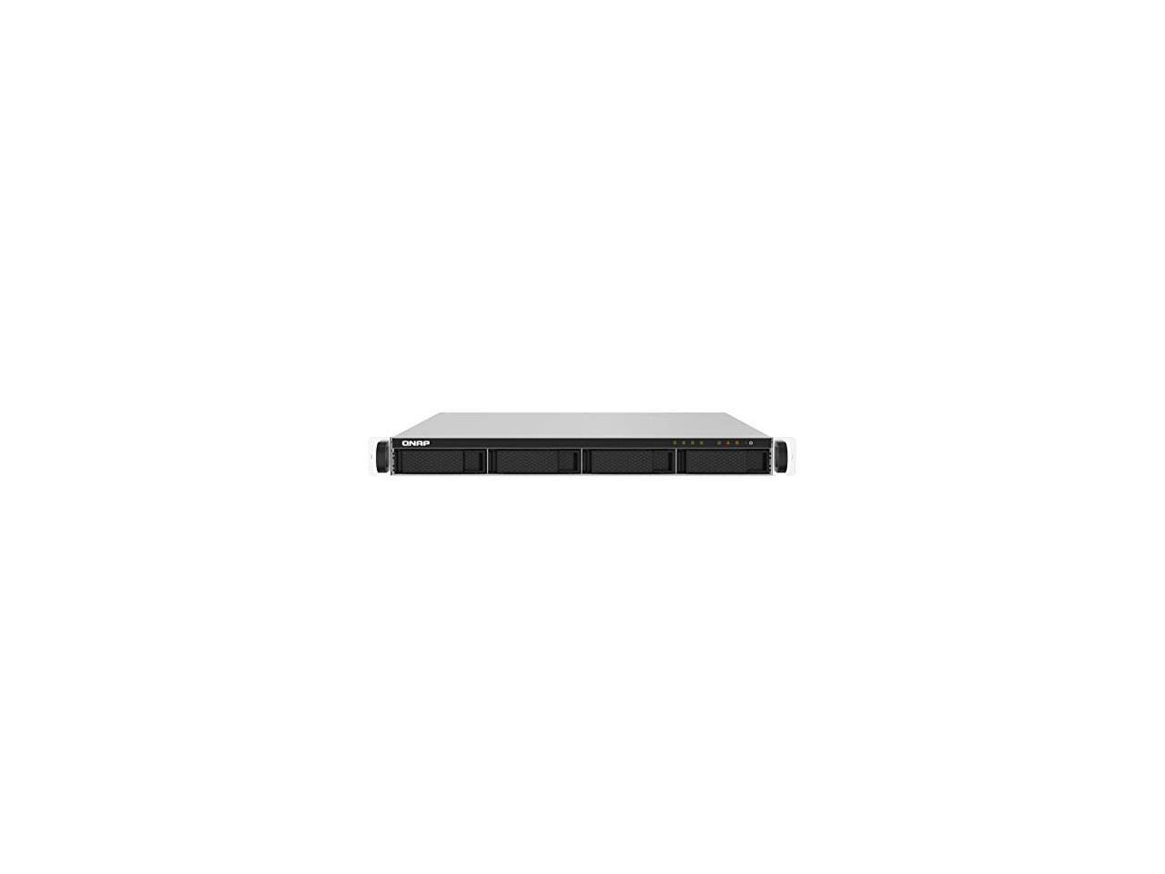 Alt View 3. QNAP - TS-432PXU-RP-2G-US QNAP 1U 4-Bay ARM-based 2.5G &10G NAS.