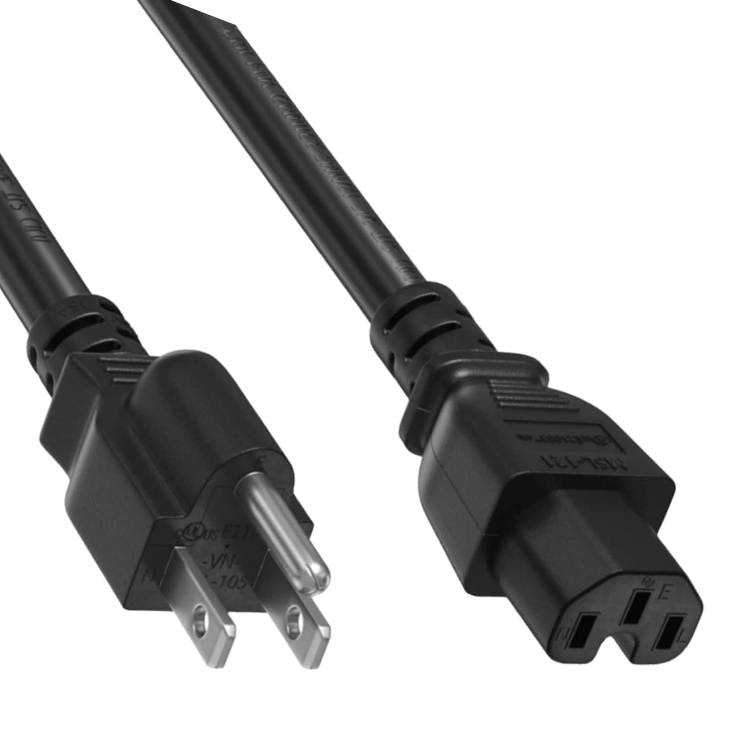 Sanoxy - Cables and Adapters; 10ft 14 AWG 15A 125V Power Cord (NEMA 5-15P to IEC320 C15) - Black price history on PriceWatchPro