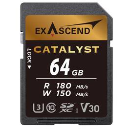 Exascend - Catalyst 64GB UHS-I V30 SDXC Memory Card