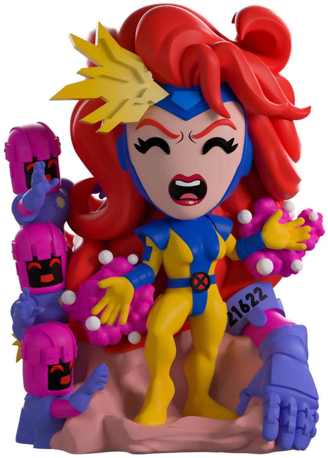 Front. Youtooz - Marvel X-Men - Uncanny X-Men #281 Jean Grey #6   - Collectibles - Multicolor.