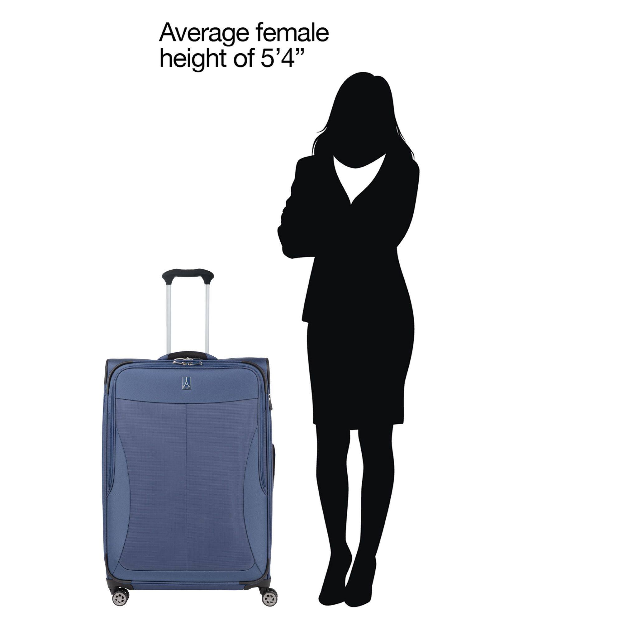 Average female height of 5'4"