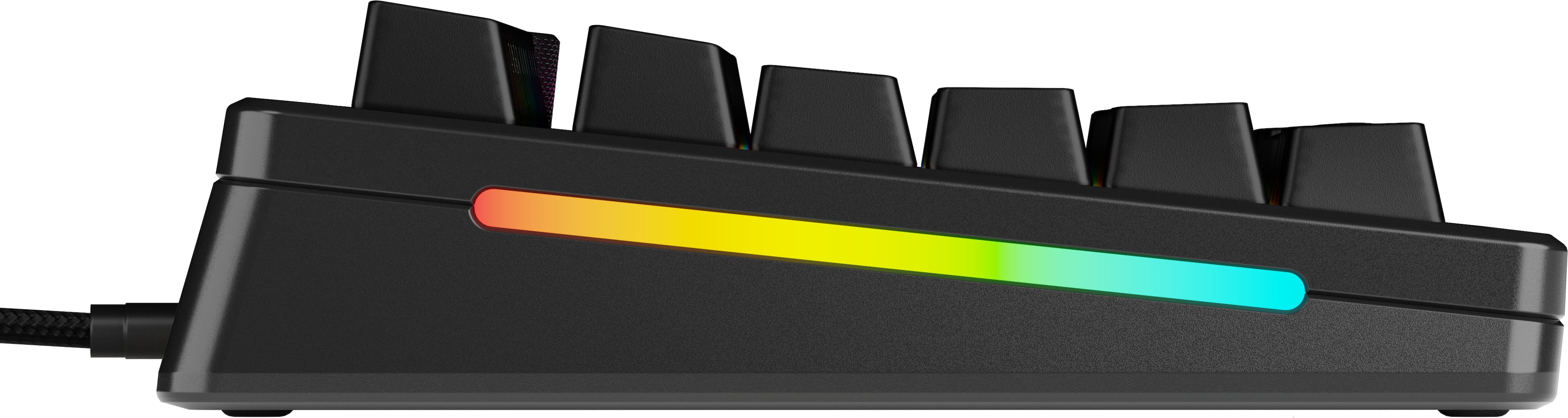 Alt View 17. Glorious - GMMK 3 PRO 75% Wired Mechanical Linear Switch Gaming Keyboard with Hot-swappable Switches - Black.