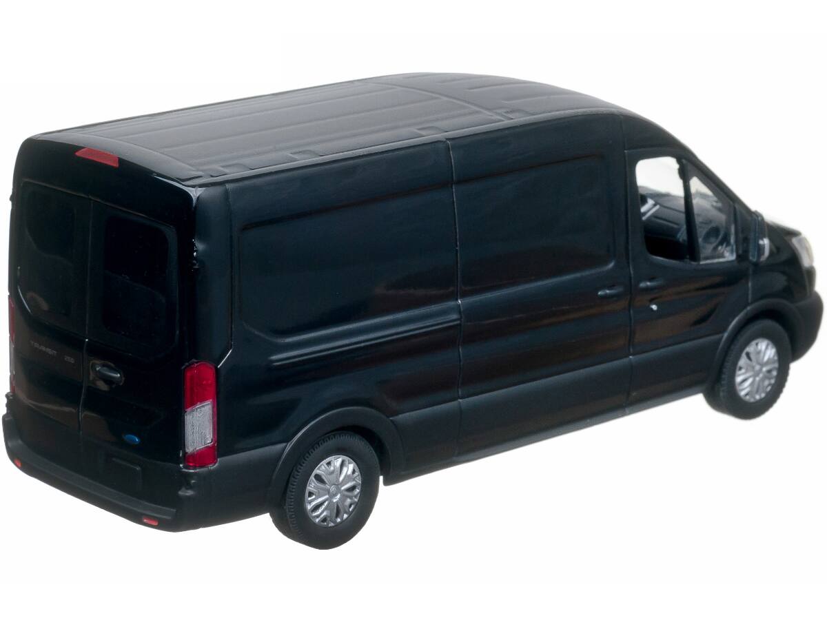 Left. Greenlight - 2015 Ford Transit (V363) Van Tuxedo Black 1/43 Diecast Model by Greenlight - Black.