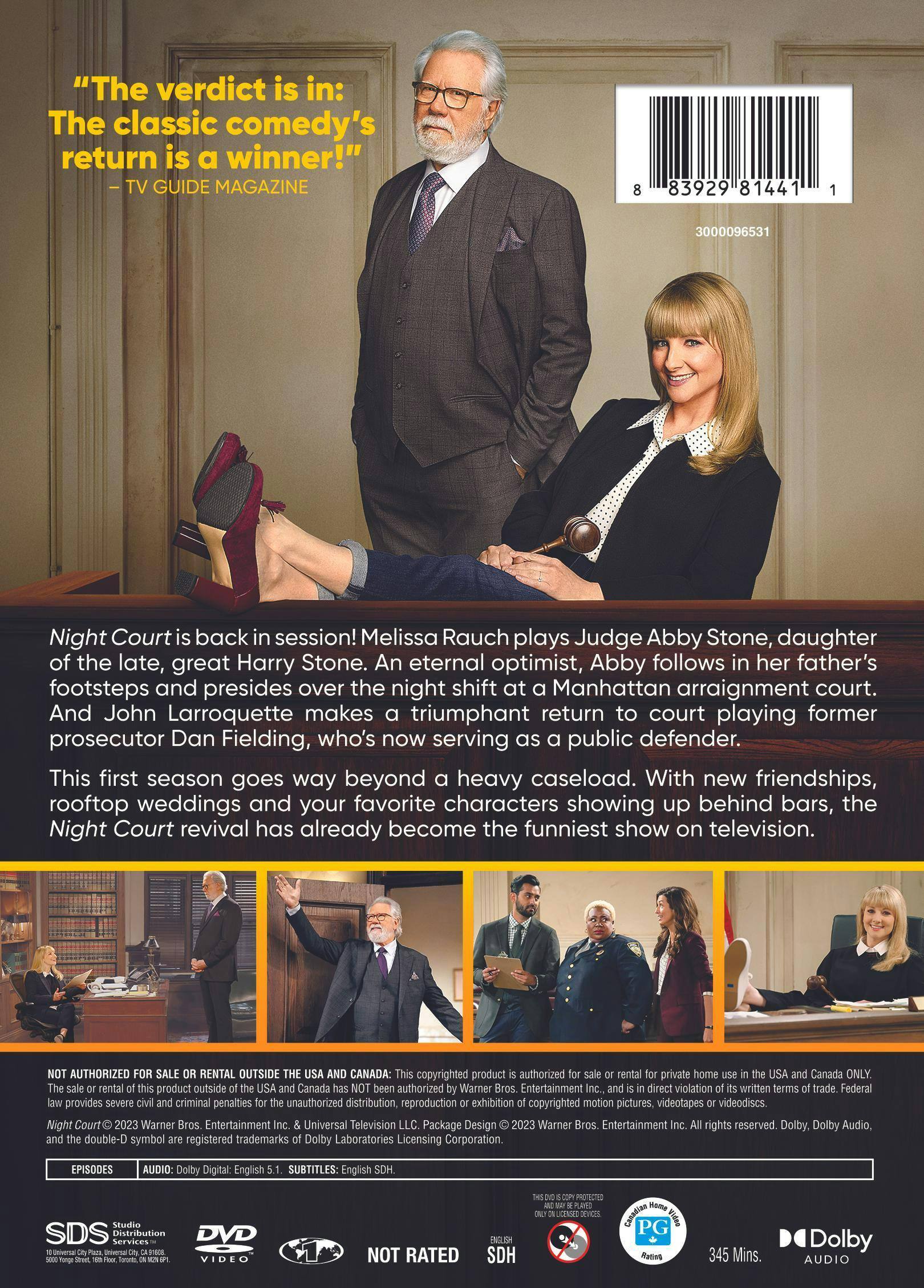 Back. Night Court: The Complete First Season [DVD].