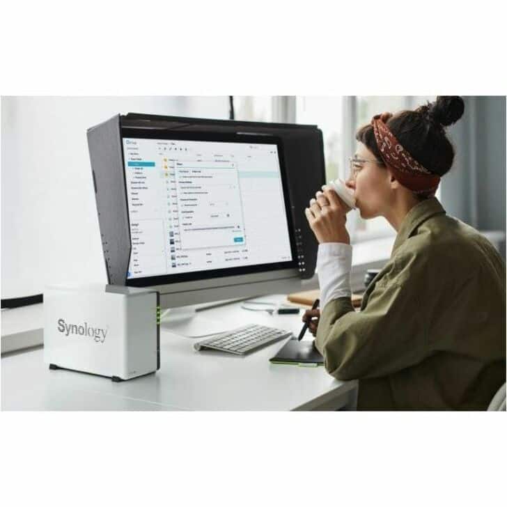 Synology DiskStation DS223j SAN/NAS Storage System 1 x Realtek