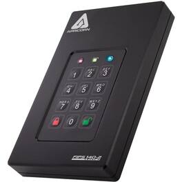 Apricorn - Aegis Fortress 512 GB Solid State Drive - External - USB 3.0 - Unknown