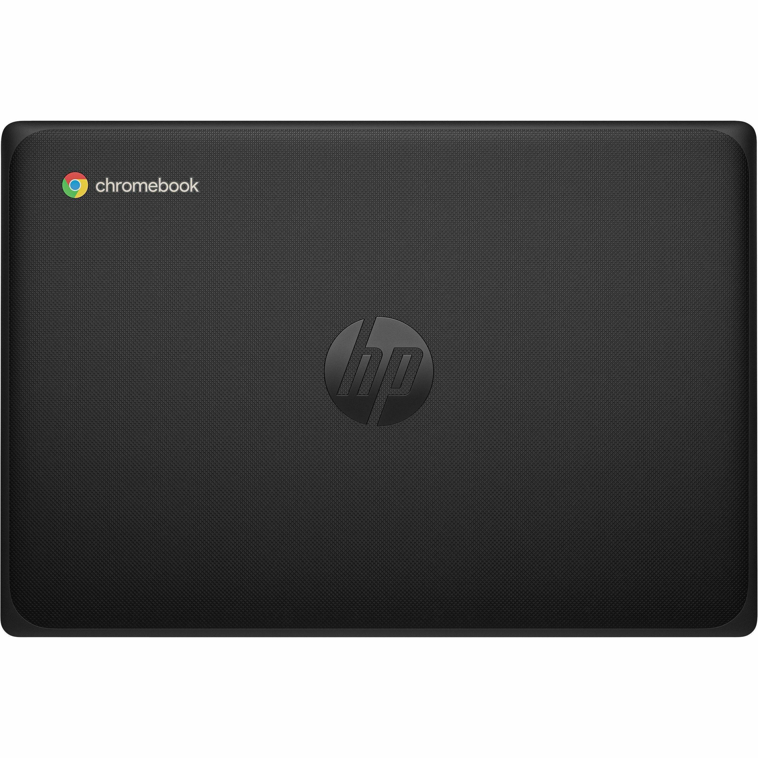 Alt View 1. HP - HP Fortis G1m 11.6" Touchscreen Rugged Chromebook - HD - 60 Hz - Octa-core (ARM Cortex A76 + Cortex A55) - 4 GB - 128 GB - Jet Black.