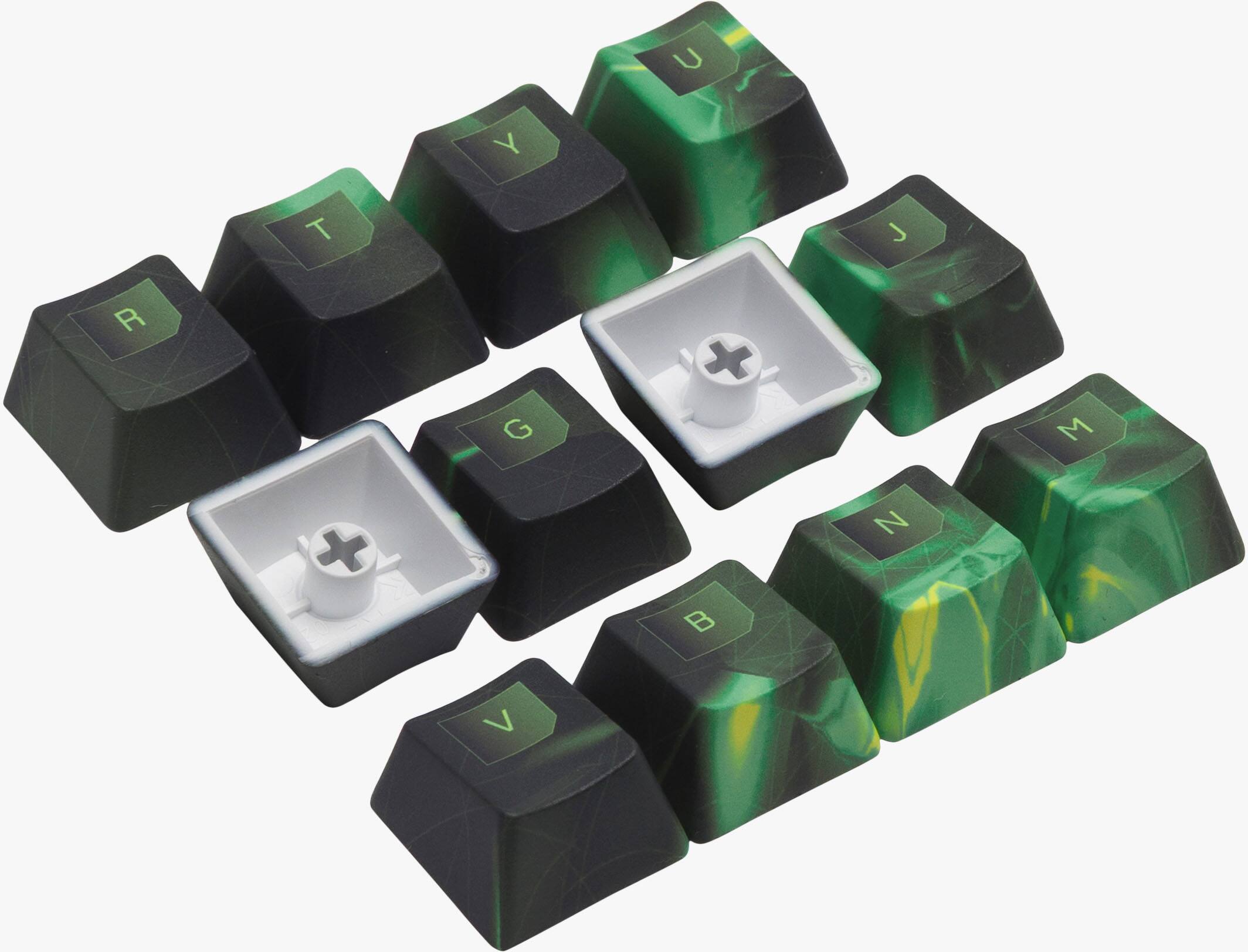 Alt View 1. Higround - Artisan PBT Keycaps for Compact 75% Mechanical Keyboards - Xbox UI.