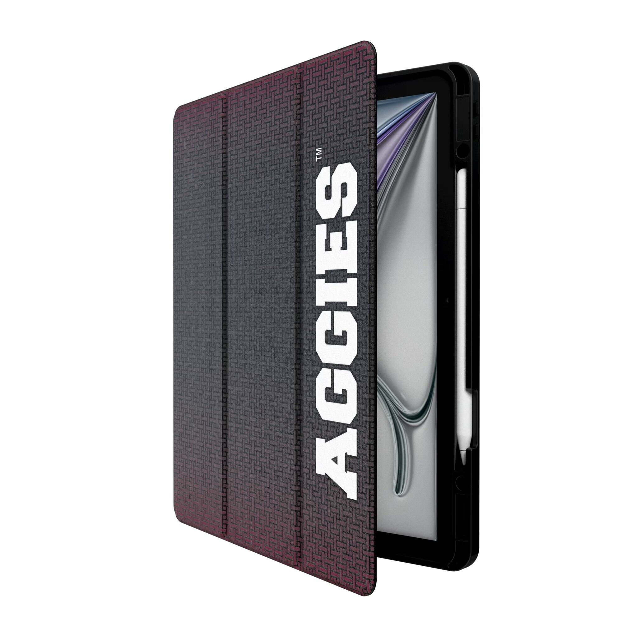 Alt View 1. Keyscaper - Texas A&M Aggies iPad Case - 13in Pro M4 - Black.