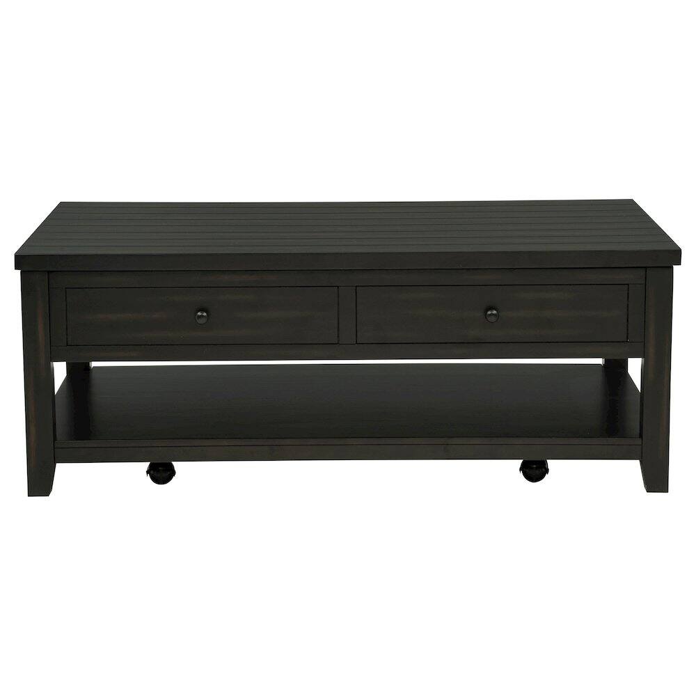 Alt View 1. Coaster Co. of America - Payne 48-inch Mobile Lift Top Coffee Table Distressed Java - Distressed Java.