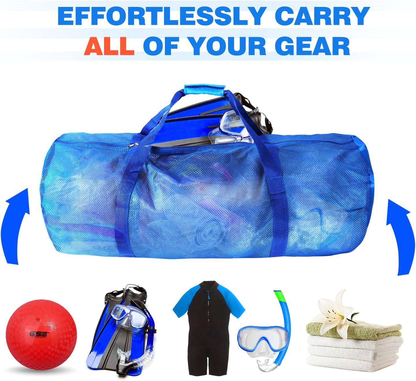 EFFORTLESSLY CARRY ALL OF YOUR GEAR GSS