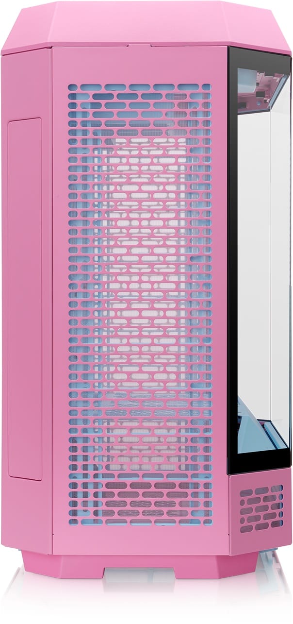 Alt View 2. Thermaltake - The Tower 600 Mid Tower ATX PC Case - Bubble Pink.
