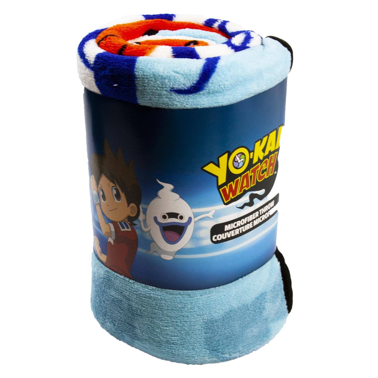 & WATCH YO-KAI WATCH MICROFIBER THROW COUVERTURE MICROFIBRE