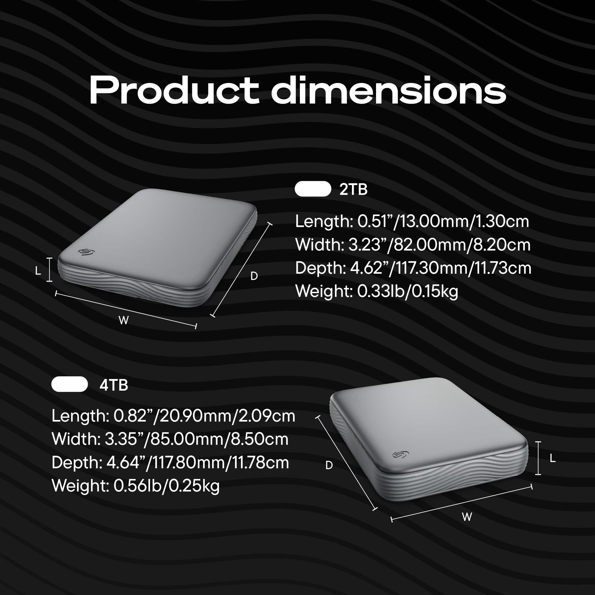 HDD 2TBx2 計4TB Seagate Expansion Portable HDD 4TB Black - Best Buy