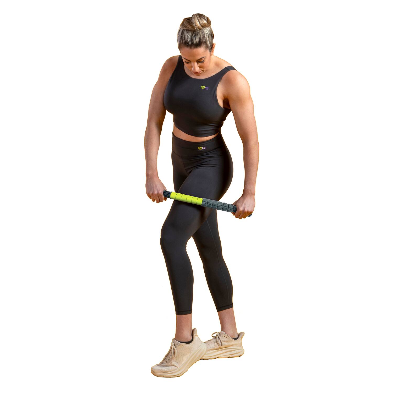 Left. GoFit - Adaptive Massage Bar.