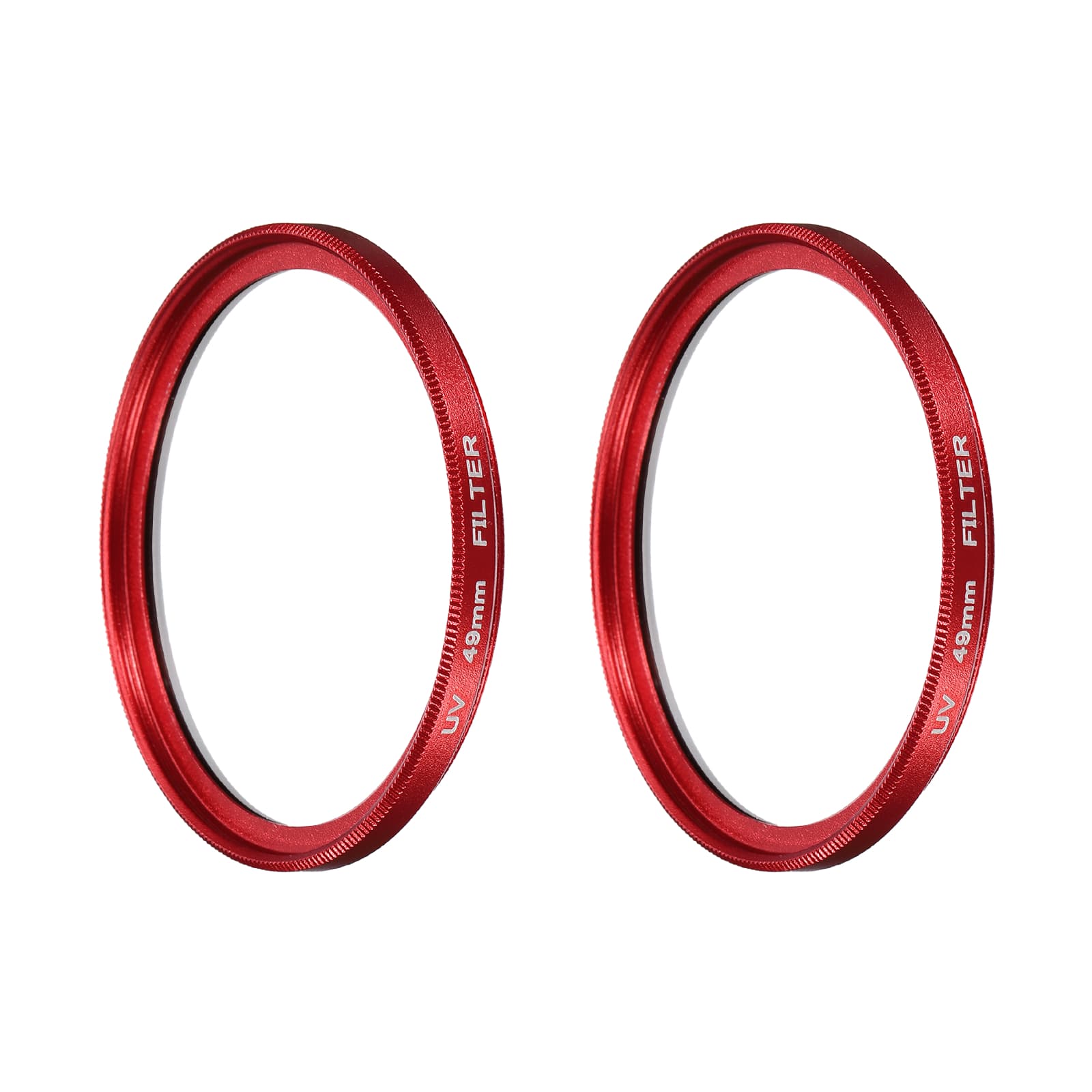 Unique Bargains - 49mm Ultra Slim Lens Filter 2pcs, Multi Coating Aluminum Circular Screw-in Protection for Photography price history on PriceWatchPro