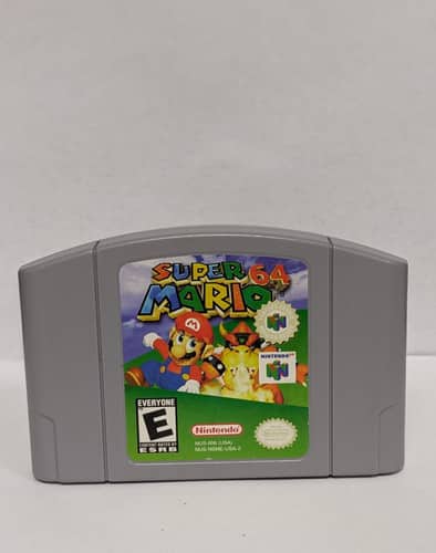 Refurbished Excellent Super Mario 64 Nintendo N64 Game Super